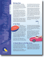 Spirit of the Deal Newsletter - Jan 2001