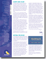 Spirit of the Deal Newsletter - Jan 2008